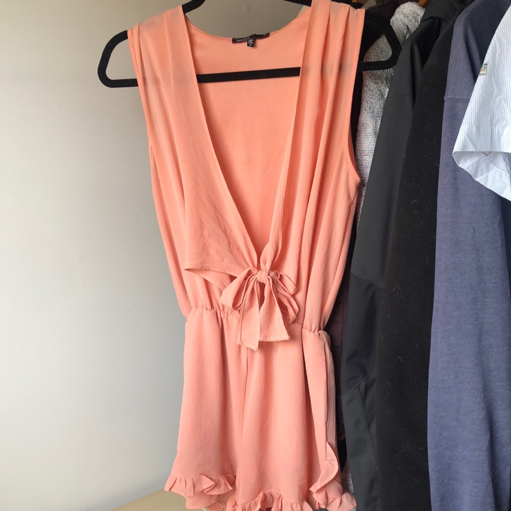 Pink romper